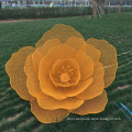High quality metal flower sculpture for garden decoration